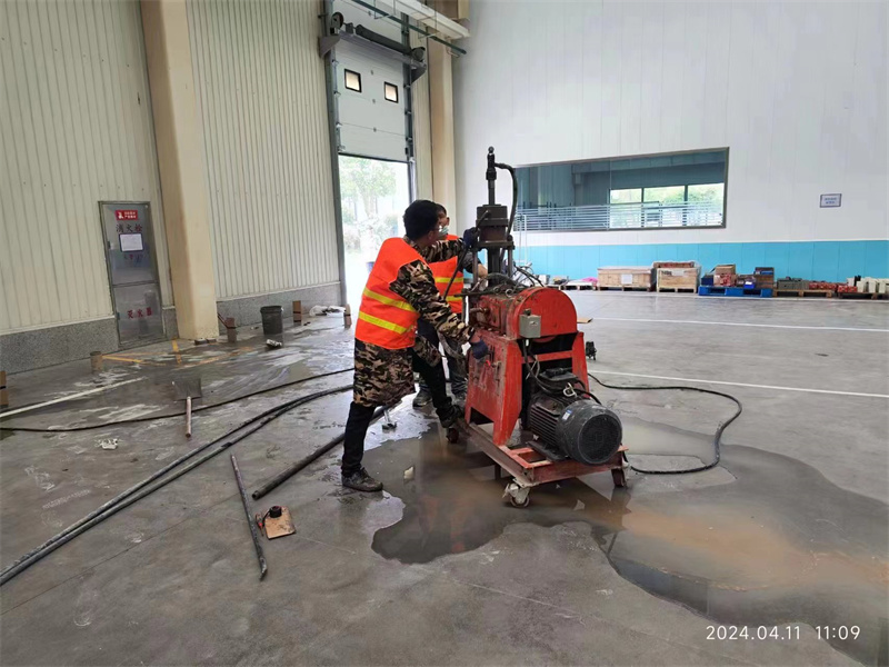 池州厂房地面下沉塌陷注浆加固施工